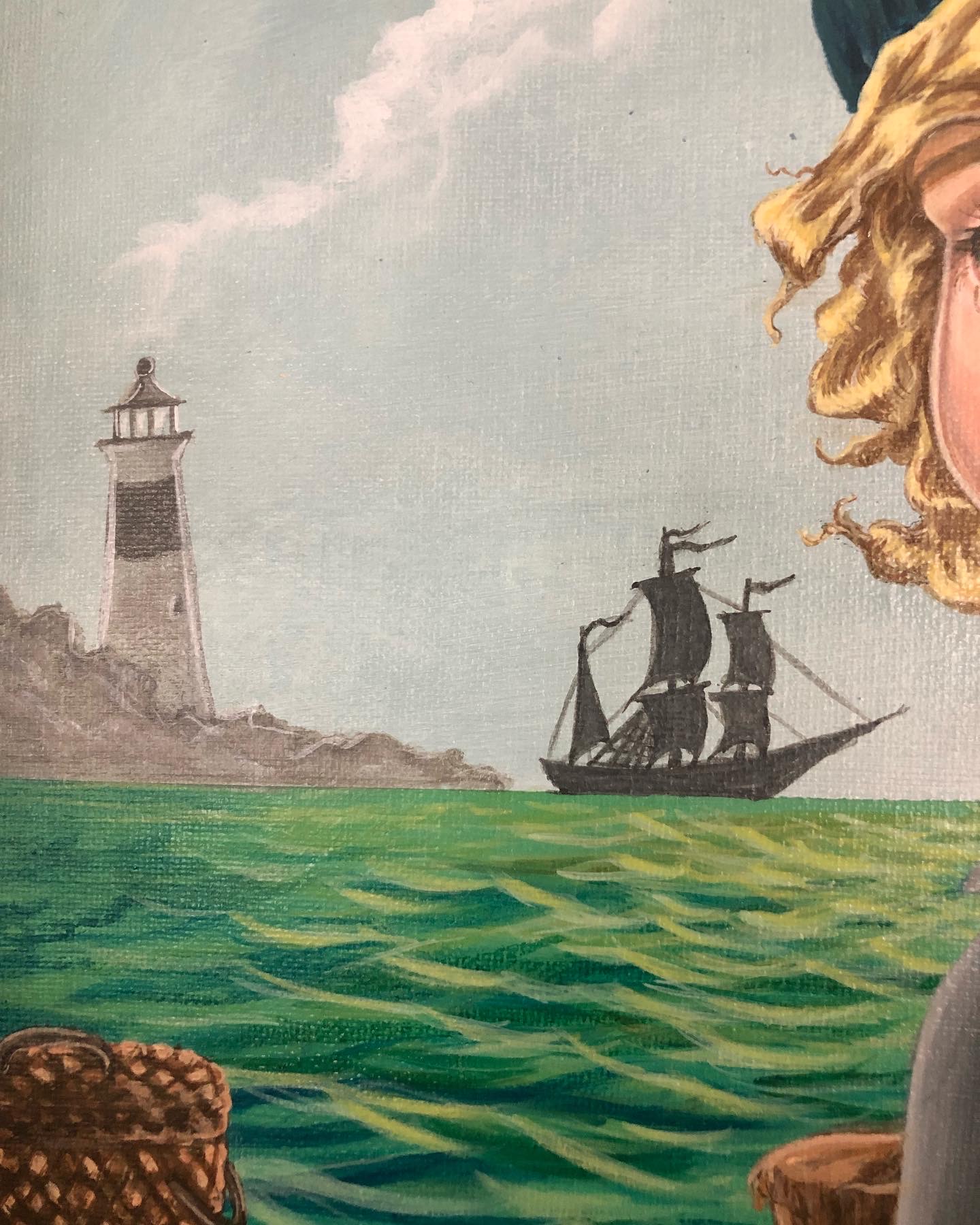 Dream of the Shoreman's Daughter (detail 1)