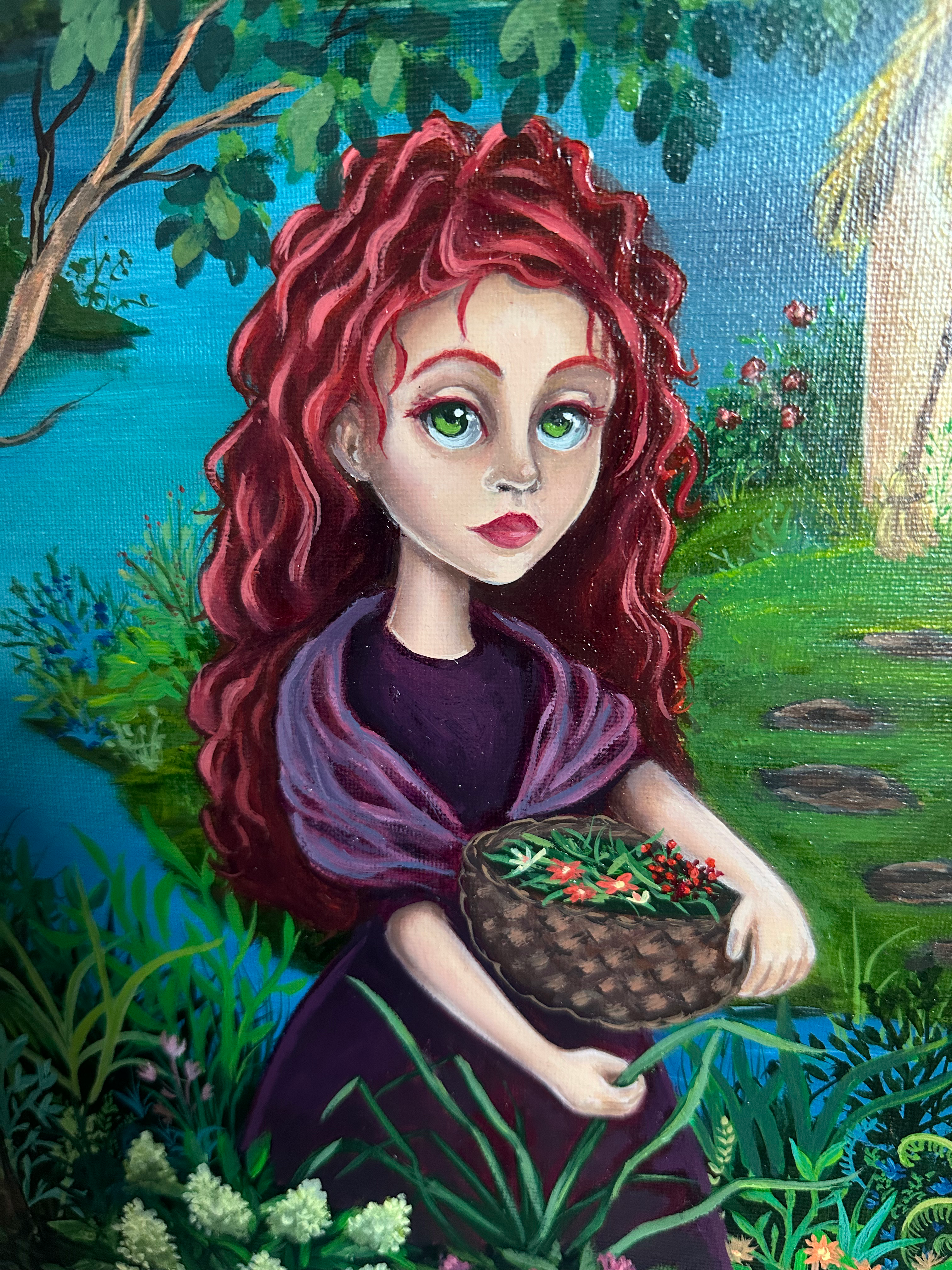 The Lake Witch's Cottage (detail 1)